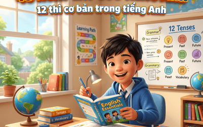 12 thì cơ bản trong tiếng Anh