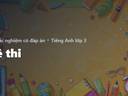 Đề thi cuối kì 1 Tiếng Anh lớp 3 Global Success có đáp án - Đề 4