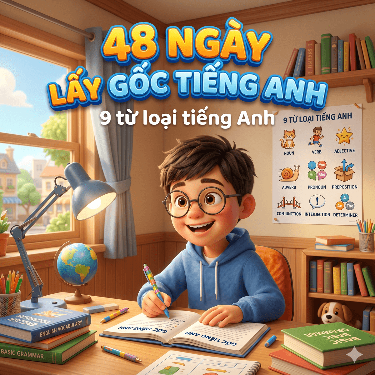 9 Từ Loại Tiếng Anh
