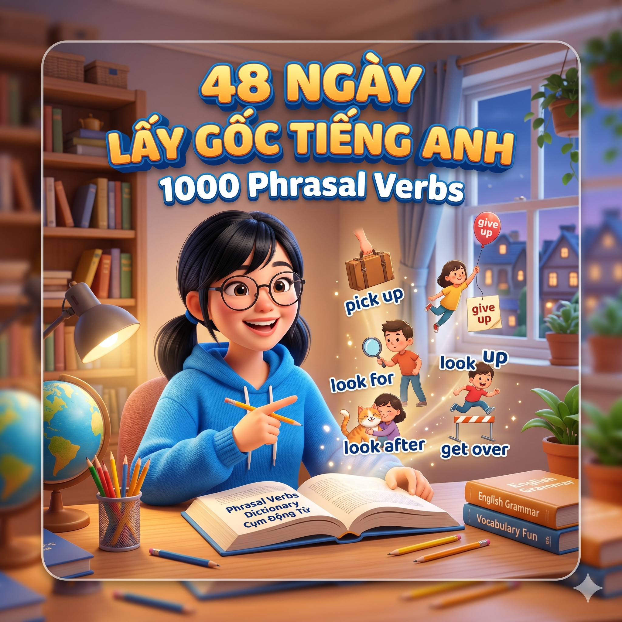 1000 Phrasal Verbs Thông Dụng Nhất