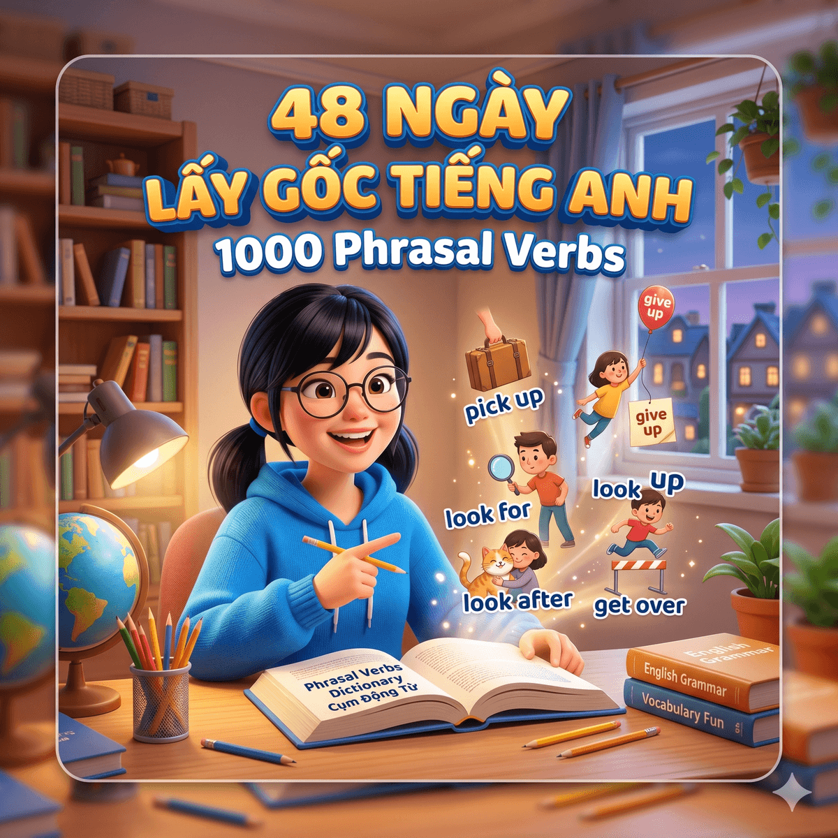 1000 Phrasal Verbs Thông Dụng Nhất