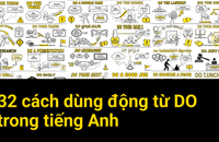 32 cách dùng động từ DO trong tiếng Anh