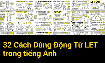 32 Cách Dùng Động Từ LET trong tiếng Anh