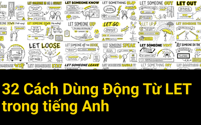32 Cách Dùng Động Từ LET trong tiếng Anh