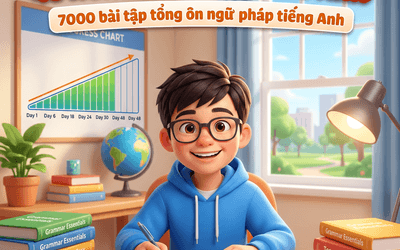 7000 câu trắc nghiệm tổng ôn Ngữ pháp tiếng Anh